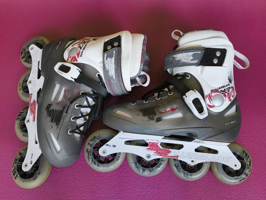 Rollerblade Fusion X7 4x90mm r 42 wkładka 27mm Ufs rolki fsk