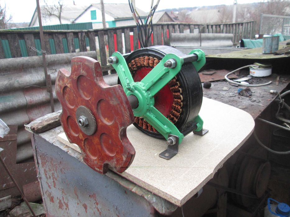 Генератор на постійних магнітах для вітрогенератора