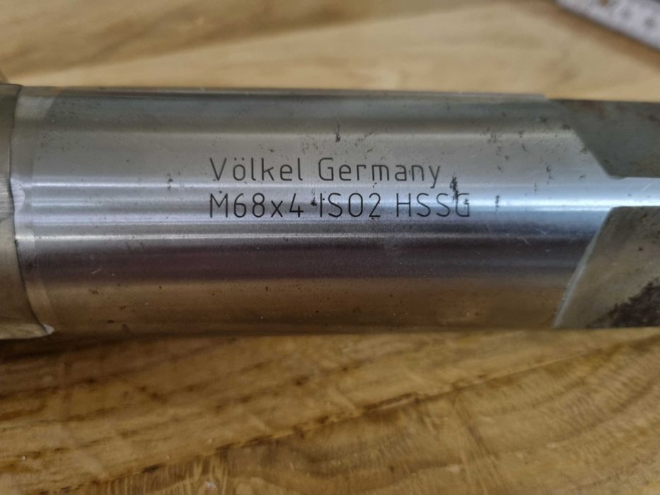 Gwintownik Gwinciarka reczna Völkel M68x4 ISO 2 HSS-G