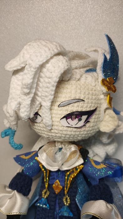 Фигурка Нёвилетт Геншин, ручная работа