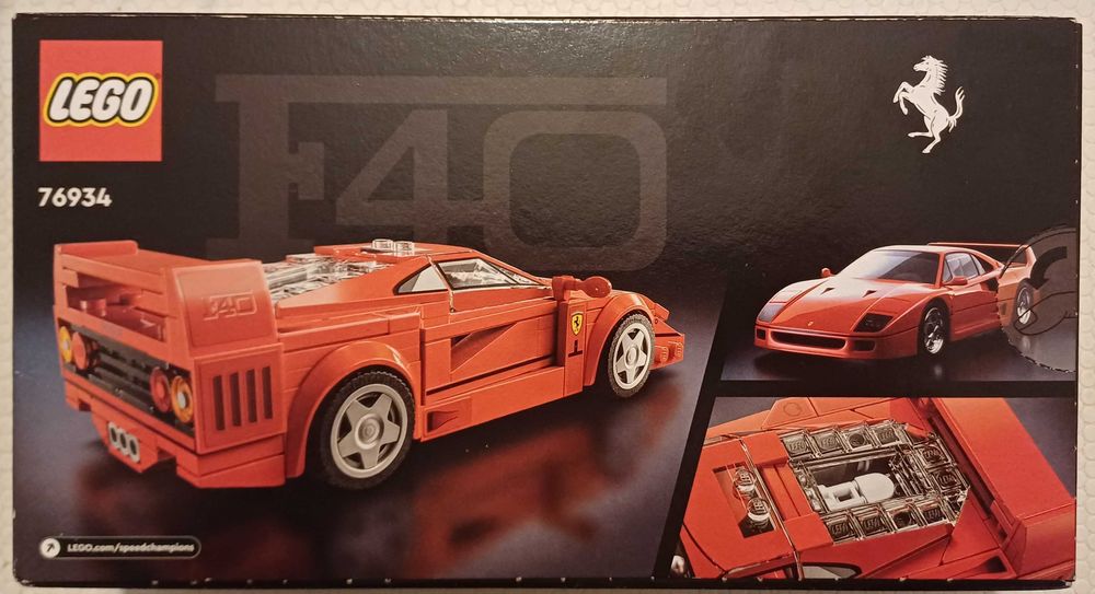 Supercarro Ferrari F40 NOVO REF. 76934