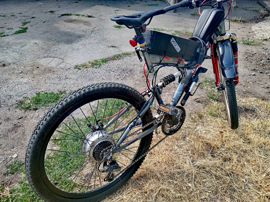 Электровелосипед двопідвіс 36v 14ah
