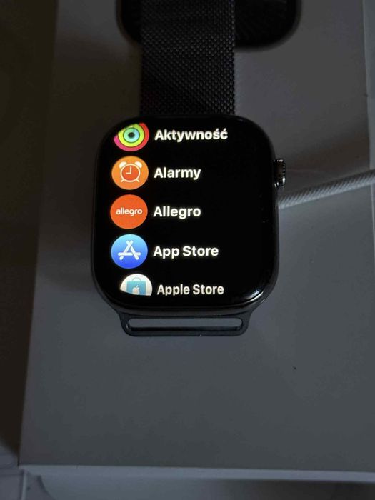 Apple watch series 10 GPS + Cellular 46mm koperta z tytanu Łupek
