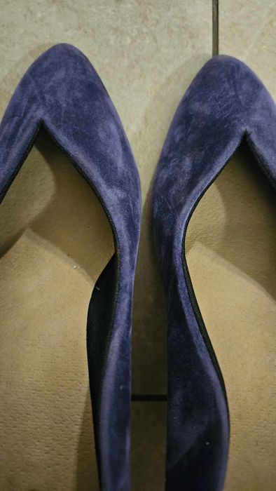 Fioletowe szpilki obcasy rozmiar 36