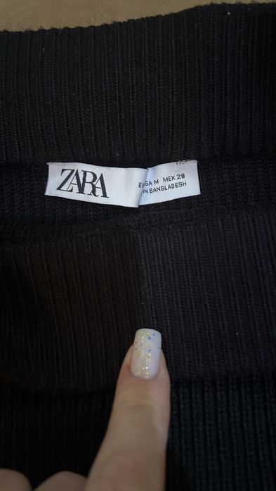 Спідниця карандаш олівець в рубчик від zara з утягуванням