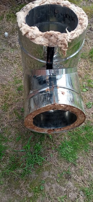 Тройник димоходний.