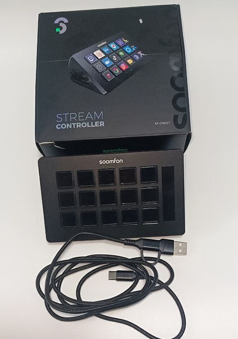 Стрім-контролер SOOMFON Stream Controller (15 LCD кнопок)