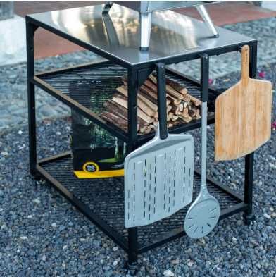Mesa Modular Professional para Forno OONI (80x80x90cm), Inox, exterior