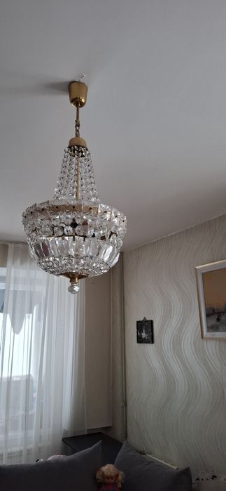 Люстра хрустальная