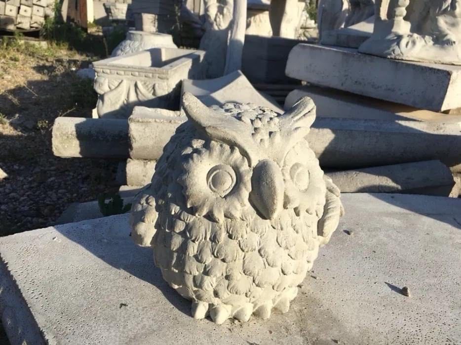 Figurka betonowa sowa