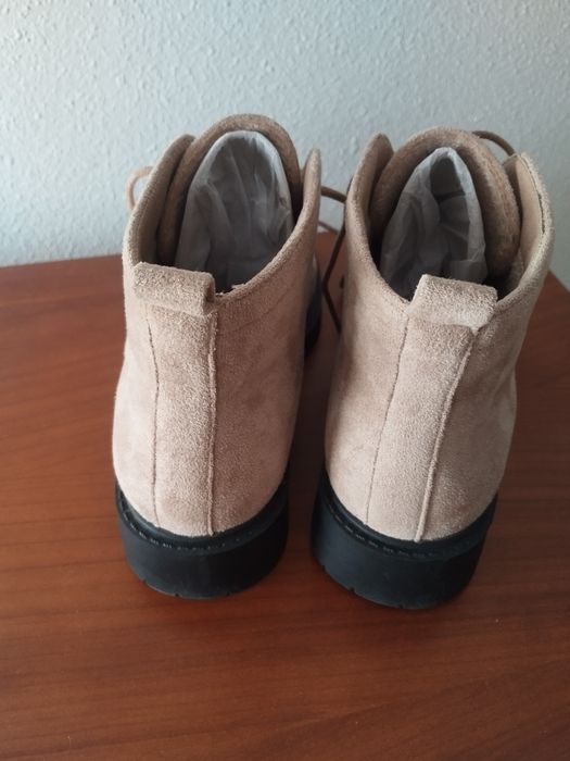 Botas de camurça