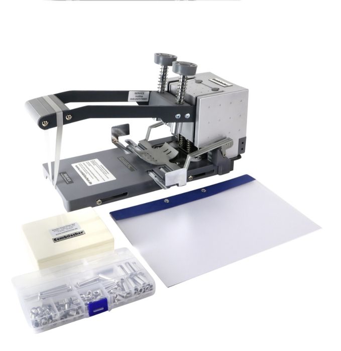 Máquina de Encadernação Duo‑N35 – Profissional, com punções novos