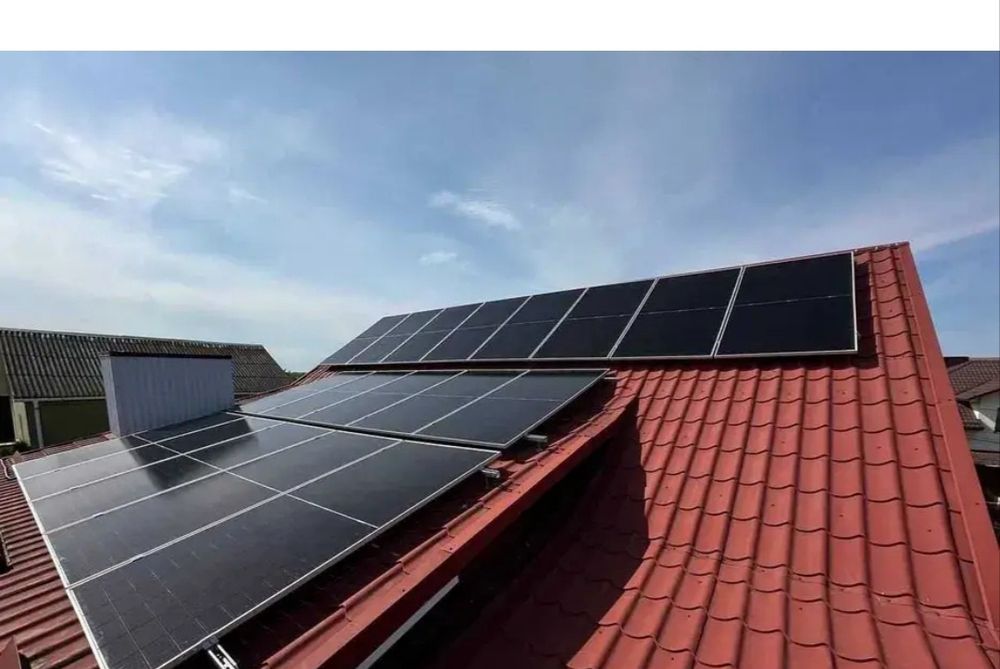 Встановлення сонячних панелей станцій