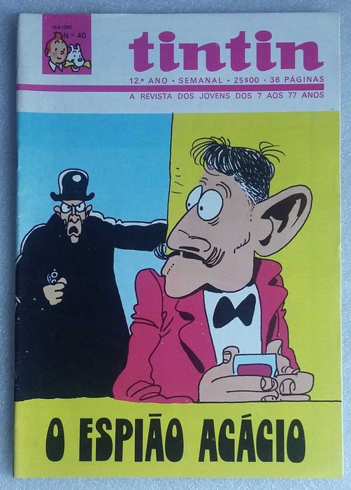 Tintim Nº 40  - 12º ano