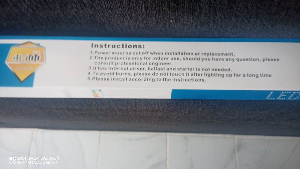 luminária com sensor de luminosidade, LED 45W