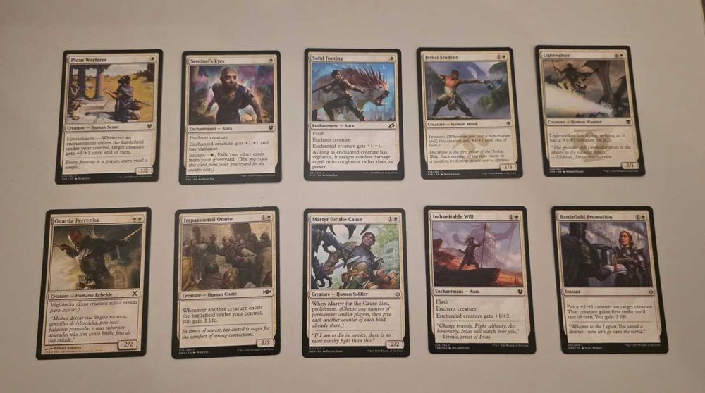 Cartas Magic - Brancas