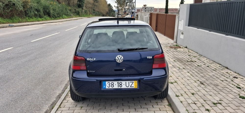 Vw golf  IV   1.9 TDI  130Cv  cx6 nacional  2003 1 registo histórico de manutenções