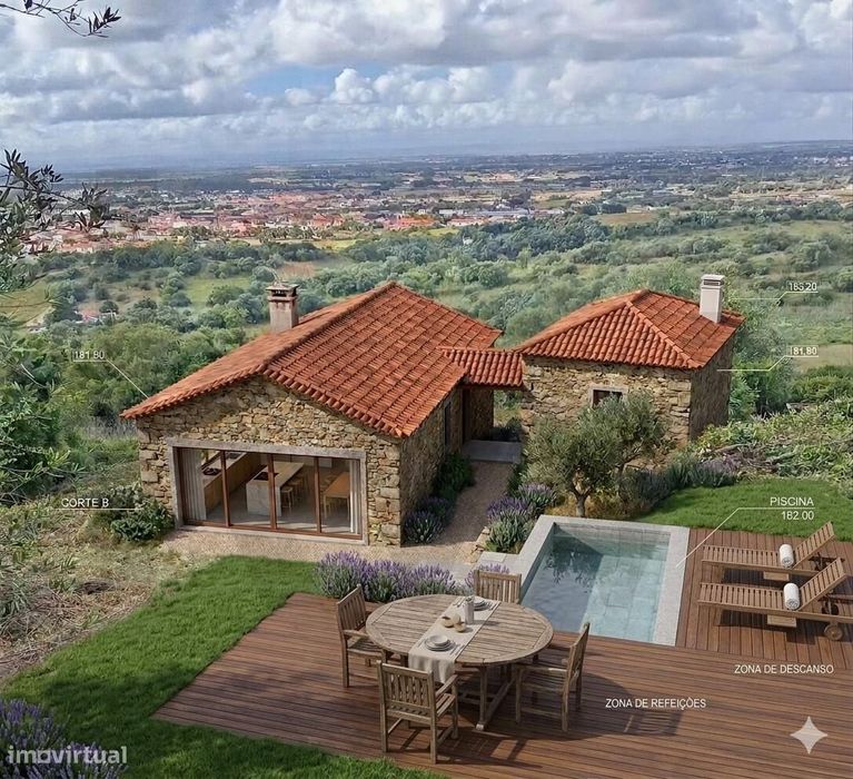 Terreno Urbano com Projeto aprovado | Palmela | Serra do Louro