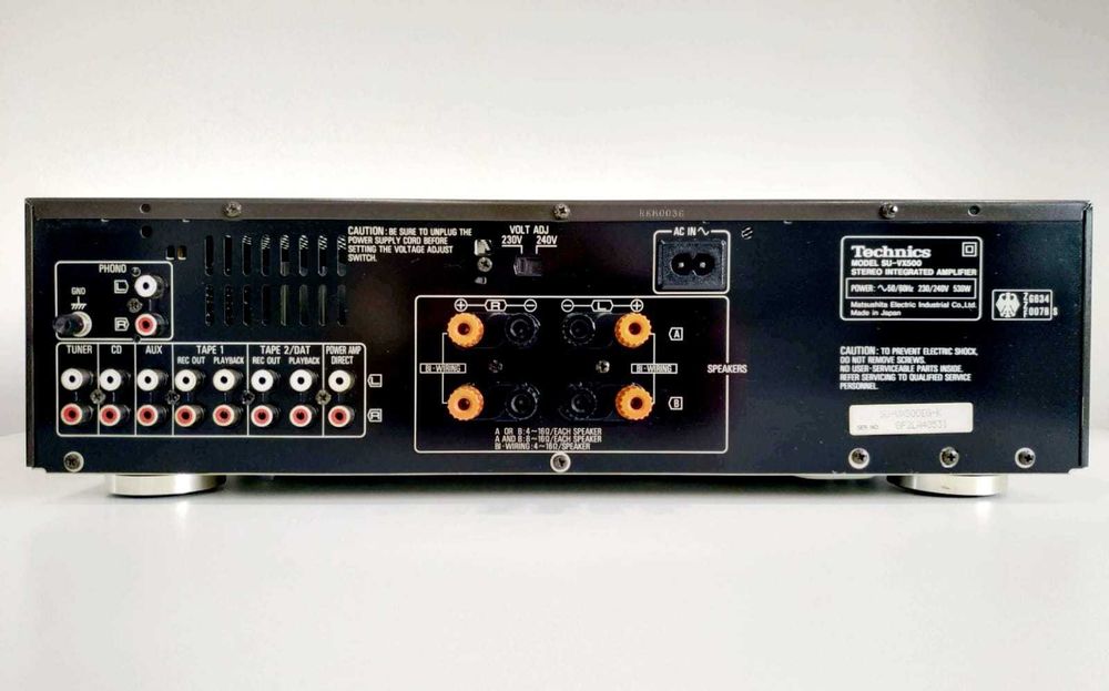 Amplificador TECHNICS SU-VX500 "Classe AA - Sistema VC-4" de Alta Fidelidade c/2x100w