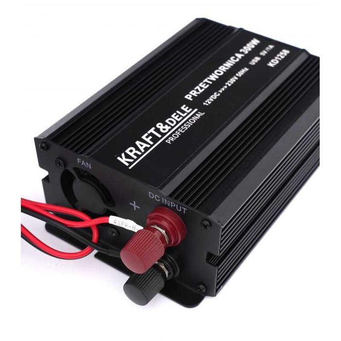 KRAFT&DELE Przetwornica Prądu Samochodowa CZYSTY SINUS 12v 230v KD1258