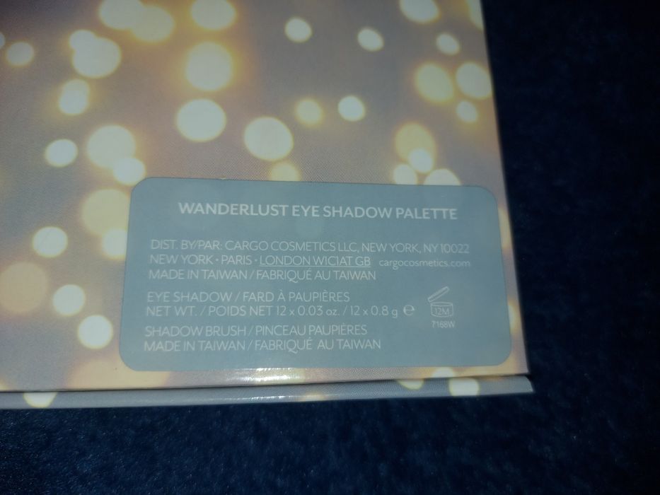 Paleta cieni Cargo Cosmetics Wanderlust