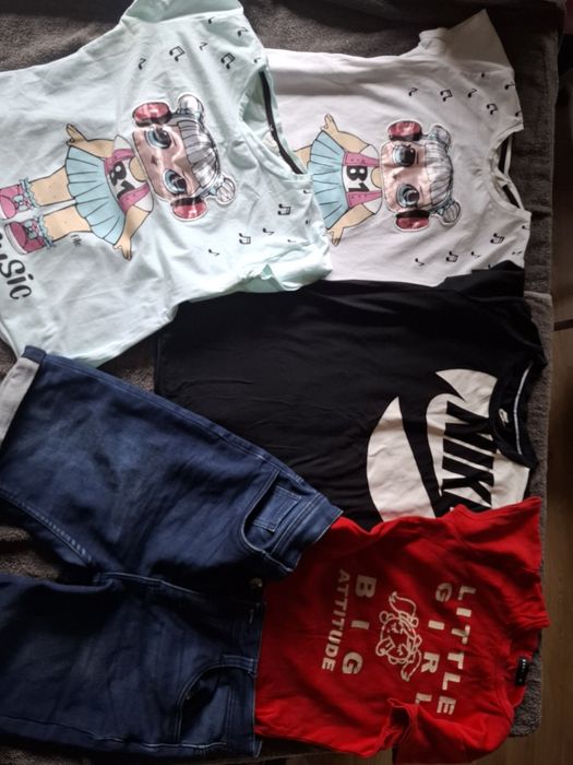 Zestaw (36szt) ubranek dla dziewczynki w rozmiarze 158/164