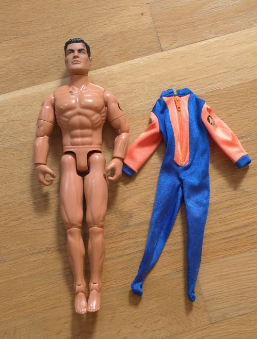 Lalka vintage action man scuba attack hasbro