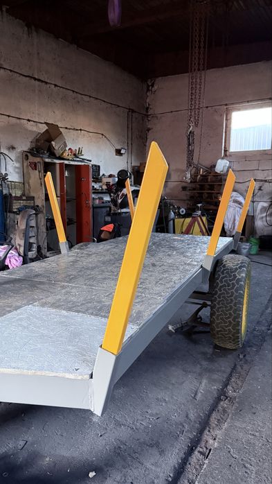 Przyczepa dwukółka