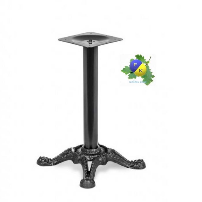 Опоры для столов металлические хром, чугун, нержавейка.