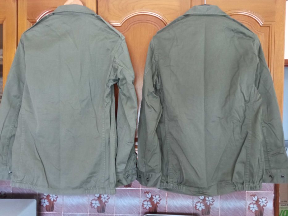 Casaco militar antigo F1 do Exército Francês - Lote de 2 M/L