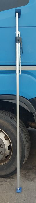 Tyczka rozporowa / Drążek rozporowy aluminiowy do zabezpieczania ładunku TIR, CHŁODNIA, BUS L-2630mm