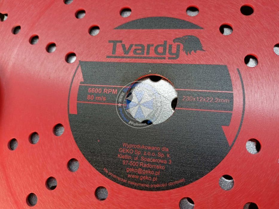 Tarcza diamentowa segmentowa 230mm h12 mm tarcza do betonu 230mm