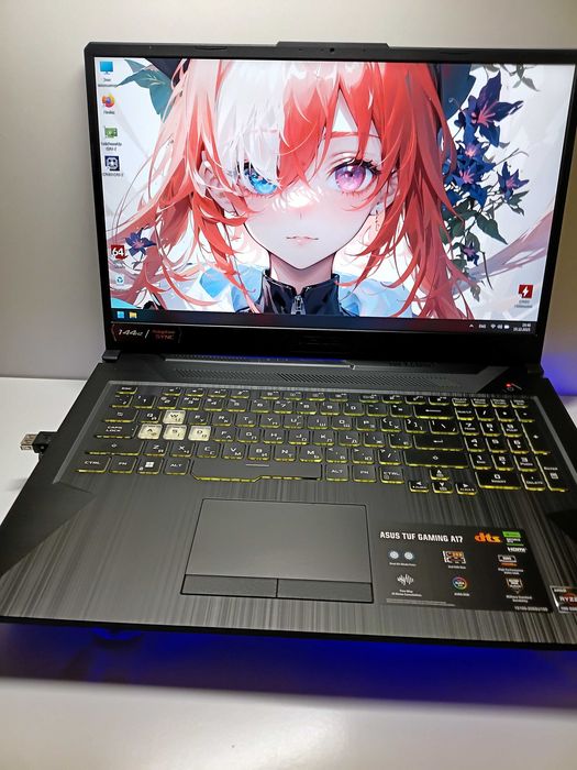 Новий 144Hz Ноутбук ASUS TUF A17 Ryzen 7535HS\RTX 2050\DDR5 16 GB/512