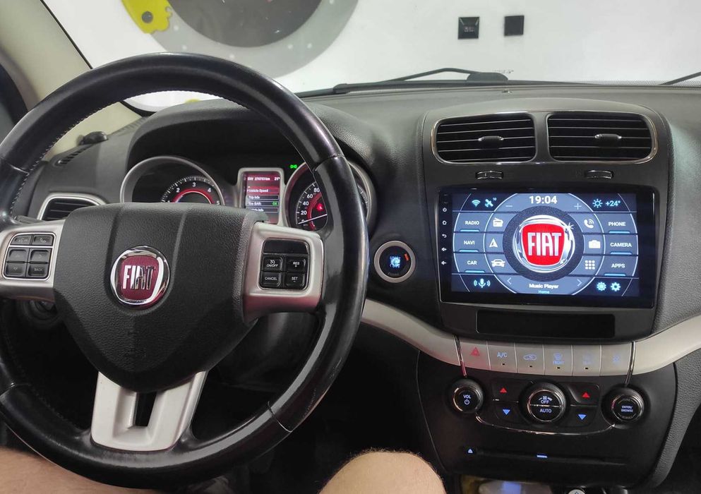 (NOVO) Rádio 2DIN 9" • Fiat FREEMONT • (2011 a 2020) • Android 4+64GB
