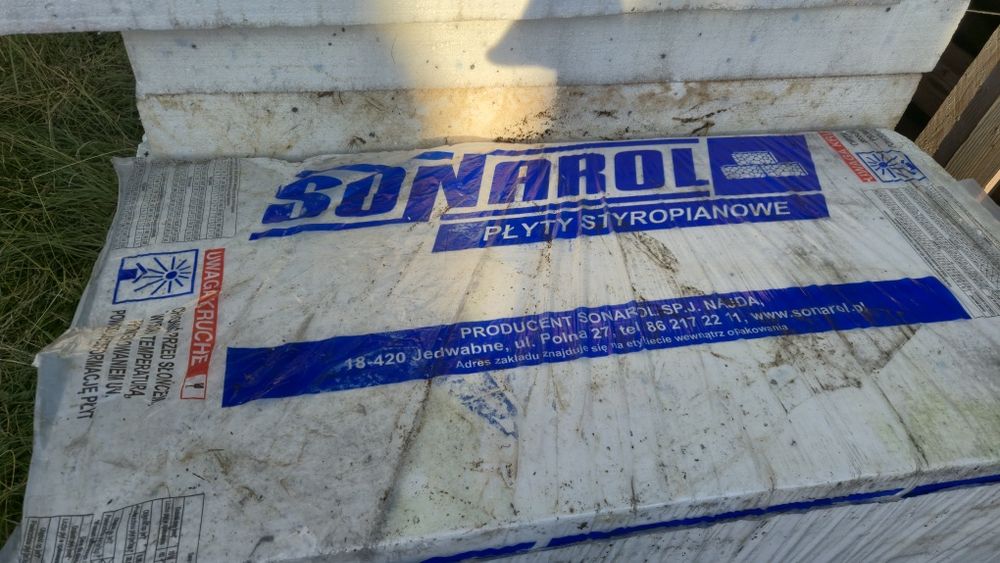 Płyty styropianowe fasadowe Sonarol 4 paczki