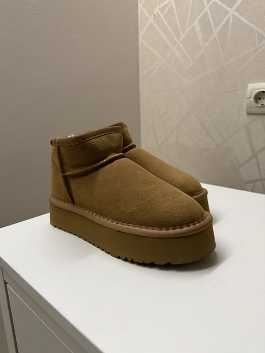 Жіночі уггі UGG Classic Ultra Mini Chestnut 36,37
