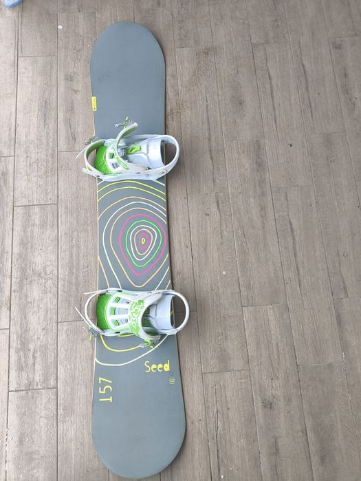 Deska snowboardowa 157 cm  wraz z butami