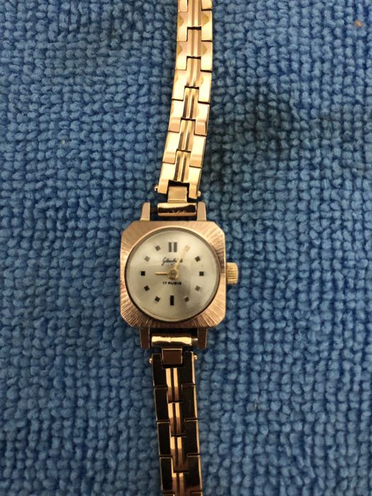 zegarek Glashutte damski złoty
