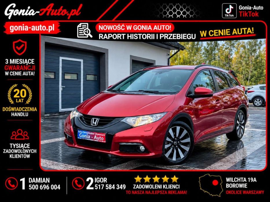 Honda Civic ** Zarejestrowana w Polsce, autko od mechanika, godne Polecenia_SPORT