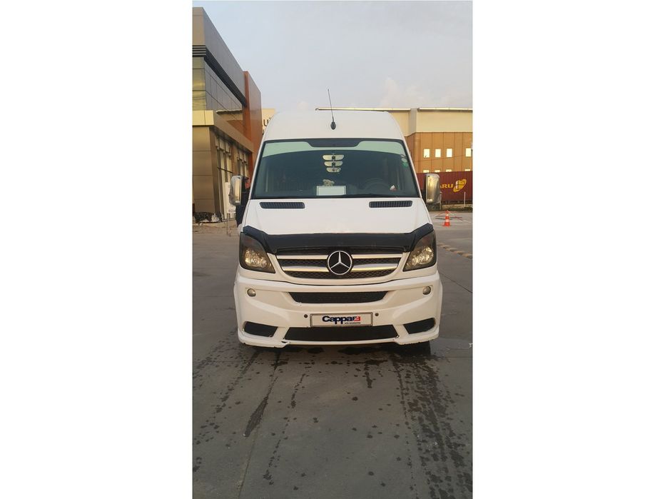 Mercedes Sprinter W906 2006-2013 Дефлектор капота (мухобойка) EuroCap