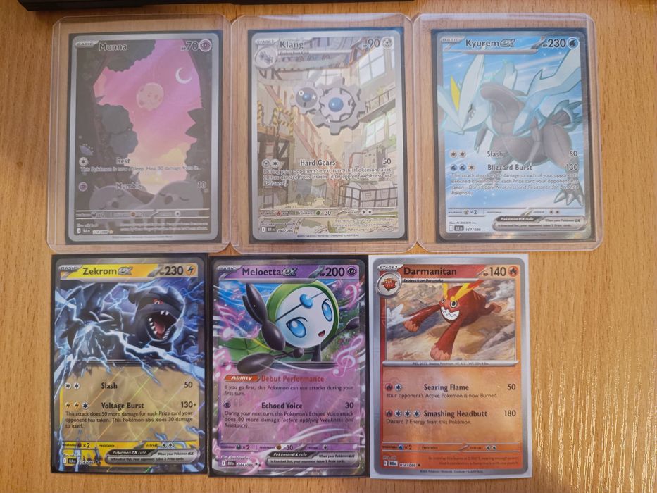 Karty pokemon z setu Black Bolt