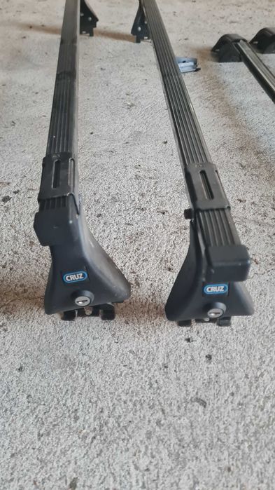 Barras de tejadilho como novas