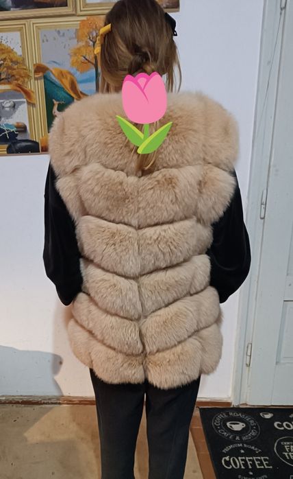 хутряна желетка б/у