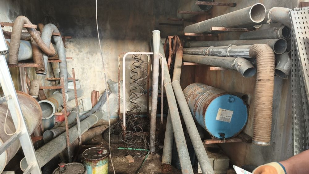 Tubos / condutas exaustão / aspiração zincado - industrial / zinco