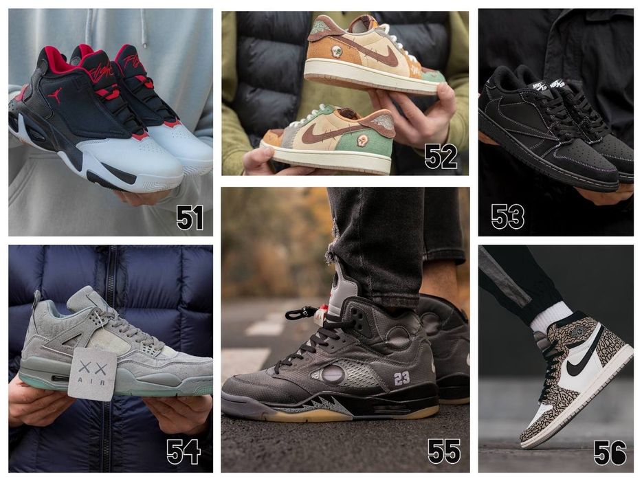 УСІ МОДЕЛІ ‼️ Nike Air Jordan Retro / Luka / Off White/T.Scott/Why Not