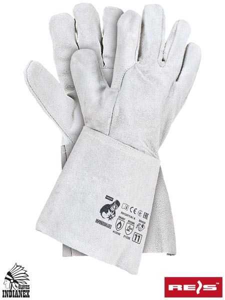 Rękawice spawalnicze całoskórzane