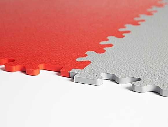 Wytrzymała podłoga modułowa–garaż, warsztat, przemysł, bez kleju, klik