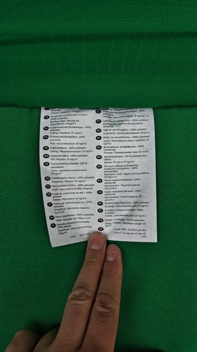 Poduszki ogrodowe Ikea Naston z oparciem zielone