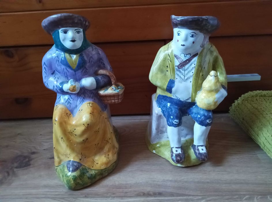 Jarras de faiança: ceifeira, toby jug...