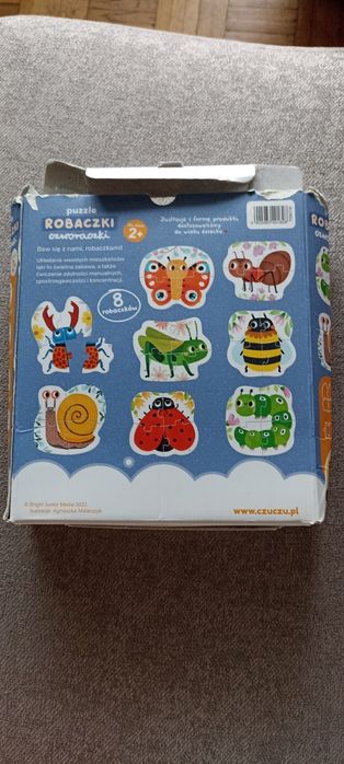 Puzzle dla dzieci robaczki czuczu kids 2+